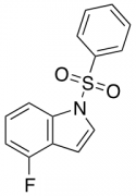 4-Fluoro-1-benzosulfonyl-1H-indole