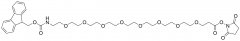Fmoc-NH-PEG8-CH2CH2COONHS Ester