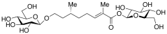 [R-(E)]-1-[8-(&beta;-D-Glucopyranosyloxy)-2,6-dimethyl-2-octenoate] &beta;-D-Gluco