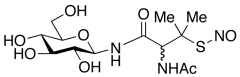 N-(&beta;-D-Glucopyranosyl)-N2-acetyl-S-nitroso-D,L-penicillamide