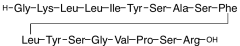 L-Glycyl-L-lysyl-L-leucyl-L-isoleucyl-L-tyrosyl-L-seryl-L-alanyl-L-seryl-L-phenylalanyl-L-