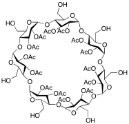 Heptakis(2,3-di-O-acetyl)-&beta;-cyclodextrin