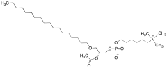 1-O-Hexadecyl-2-acetyl-sn-glycero-3-phospho-(N,N,N-trimethyl)-hexanolamine