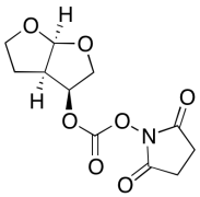 1-[[[[(3S,3aR,6aS)-Hexahydrofuro[2,3-b]furan-3-yl]oxy]carbonyl]oxy]-2,5-pyrrolidinedione