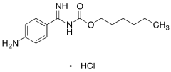 Hexyl ((4-Aminophenyl)(imino)methyl)carbamate Hydrochloride