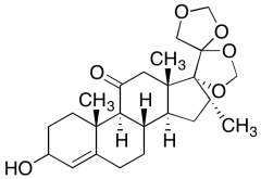 3-Hydroxy-16&alpha;-methyl-17,20:20,21-bis(methylenedioxy)-pregn-4-en-11-one