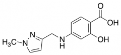 2-Hydroxy-4-{[(1-methyl-1H-pyrazol-3-yl)methyl]amino}benzoic Acid