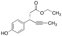 (S)-3-(4-Hydroxyphenyl)-4-hexynoic Acid Ethyl Ester