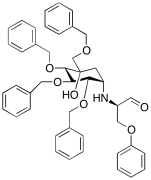 (2R,?3S,?4S,?5S) -5-Hydroxy-2,3,4-tris(phenylmethoxy)-5-[(phenylmethoxy)methyl]-cyclo