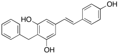 5-[(1E)-2-(4-Hydroxyphenyl)ethenyl]-2-(phenylmethyl)-1,3-benzenediol