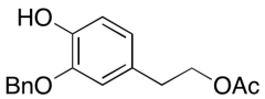 4-Hydroxy-3-(phenylmethoxy)-benzeneethanol 1-Acetate