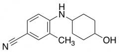 4-[(4-Hydroxycyclohexyl)amino]-3-methylbenzonitrile
