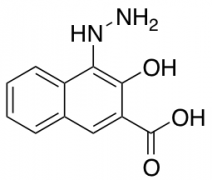 4-hydrazino-3-hydroxy-2-naphthoic Acid