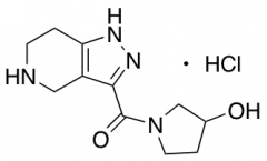 (3-Hydroxy-1-pyrrolidinyl)(4,5,6,7-tetrahydro-1H-pyrazolo[4,3-c]pyridin-3-yl)methanone Hyd