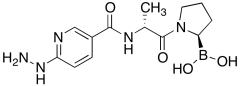((HYNIC)-D-alanyl)-L-proline-boronic Acid