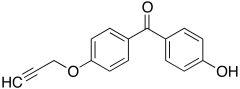 (4-?Hydroxyphenyl)?(4-?(prop-?2-?yn-?1-?yloxy)?phenyl)?methanone