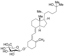 25-Hydroxyvitamin D3 3-Glucuronide >90%