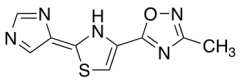 5-[2-(1H-imidazol-4-yl)-1,3-thiazol-4-yl]-3-methyl-1,2,4-oxadiazole