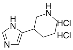 3-(1H-imidazol-3-ium-4-yl)piperidin-1-ium dichloride