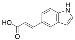 3-(1H-indol-5-yl)-acrylic acid