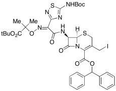 (6R,7R)-3-(Iodomethyl)-7-[[(2Z)-[5-[[(1,1-dimethylethoxy)carbonyl]amino]-1,2,4-thiadiazol