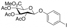 4-Iodophenyl 2,3,4-Tri-O-acetyl-&beta;-D-glucuronide Methyl Ester