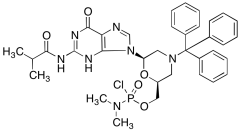 [(2S,6R)-6-{N2-Isobutyryl-guanin-9-yl}-4-tritylmorpholin-2-yl]methyl Dimethylphosphoramide