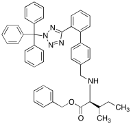 Isoleucine O-Benzyl N-Trityl Des-pentanal Valsartan