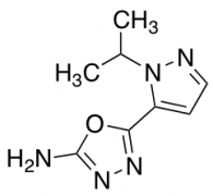 5-(1-isopropyl-1H-pyrazol-5-yl)-1,3,4-oxadiazol-2-amine