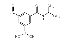 3-(N-Isopropylaminocarbonyl)-5-nitrophenylboronic acid