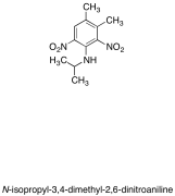 N-Isopropyl-3,4-dimethyl-2,6-dinitroaniline