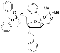 1,2,-O-Isopropylene-3,4-O-di-O-benzyl-&beta;-D-fructofuranose-2-dibenzyl Phosphate