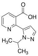 2-(2-Isopropylpyrazol-3-yl)pyridine-3-carboxylic acid