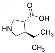 (3R,4R)-rel-4-Isopropylpyrrolidine-3-carboxylic acid