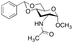 Methyl 2-(Acetylamino)-2,3-dideoxy-4,6-O-[(R)-phenylmethylene]-&alpha;-D-ribo-hexopyra
