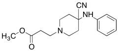 Methyl 3-(4-Cyano-4-(phenylamino)piperidin-1-yl)propanoate