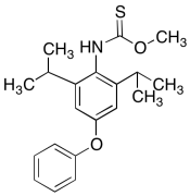 O-Methyl (2,6-diisopropyl-4-phenoxyphenyl)carbamothioate