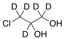 3-Chloro-1,2-propanediol-d5 (10&mu;g/mL in methanol)