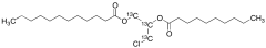 rac-1-Lauroyl-2-decanoyl-3-chloropropanediol-13C3