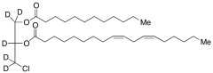 rac 1-Lauroyl-2-linoleoyl-3-chloropropanediol-d5
