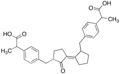 Loxoprofen 2-(4-(Cyclopentylmethyl)phenyl)propanoic Acid