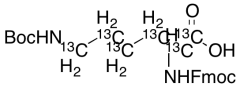 L-Lysine-&alpha;-N-fmoc &epsilon;-N-T-boc-13C6