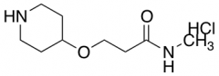 N-methyl-3-(piperidin-4-yloxy)propanamide hydrochloride