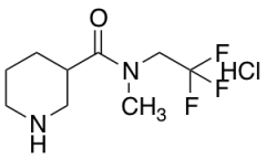 N-methyl-N-(2,2,2-trifluoroethyl)piperidine-3-carboxamide hydrochloride