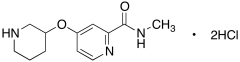 N-Methyl-4-(piperidin-3-yloxy)pyridine-2-carboxamide Dihydrochloride