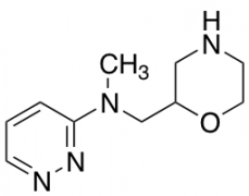 N-methyl-N-(morpholin-2-ylmethyl)pyridazin-3-amine