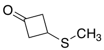 3-(methylsulfanyl)cyclobutan-1-one
