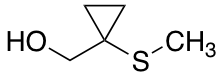 [1-(methylsulfanyl)cyclopropyl]methanol