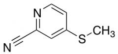 4-(methylsulfanyl)pyridine-2-carbonitrile