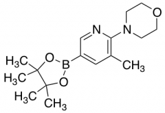 4-(3-Methyl-5-(4,4,5,5-tetramethyl-1,3,2-dioxaborolan-2-yl)pyridin-2-yl)morpholine